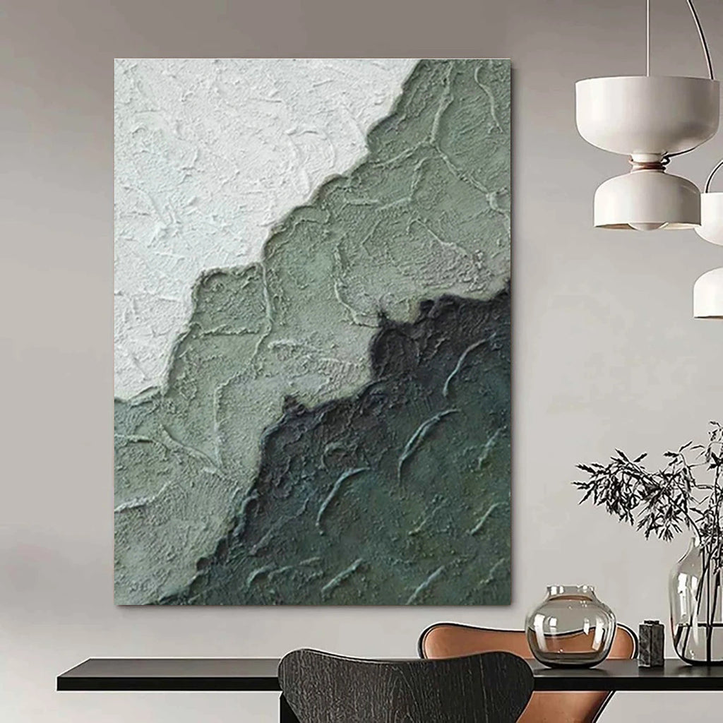 Large Hand-Crafted Abstract Painting for Bedroom & Dining Room DLZ1219