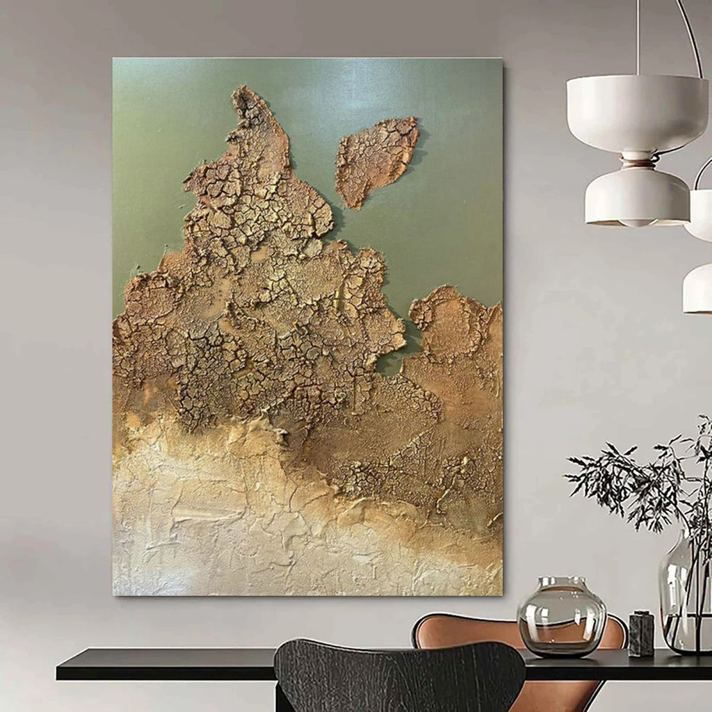 Colossal Size Custom-Engineered Handmade Abstract Canvas for Office & Dining Room DLZ2209