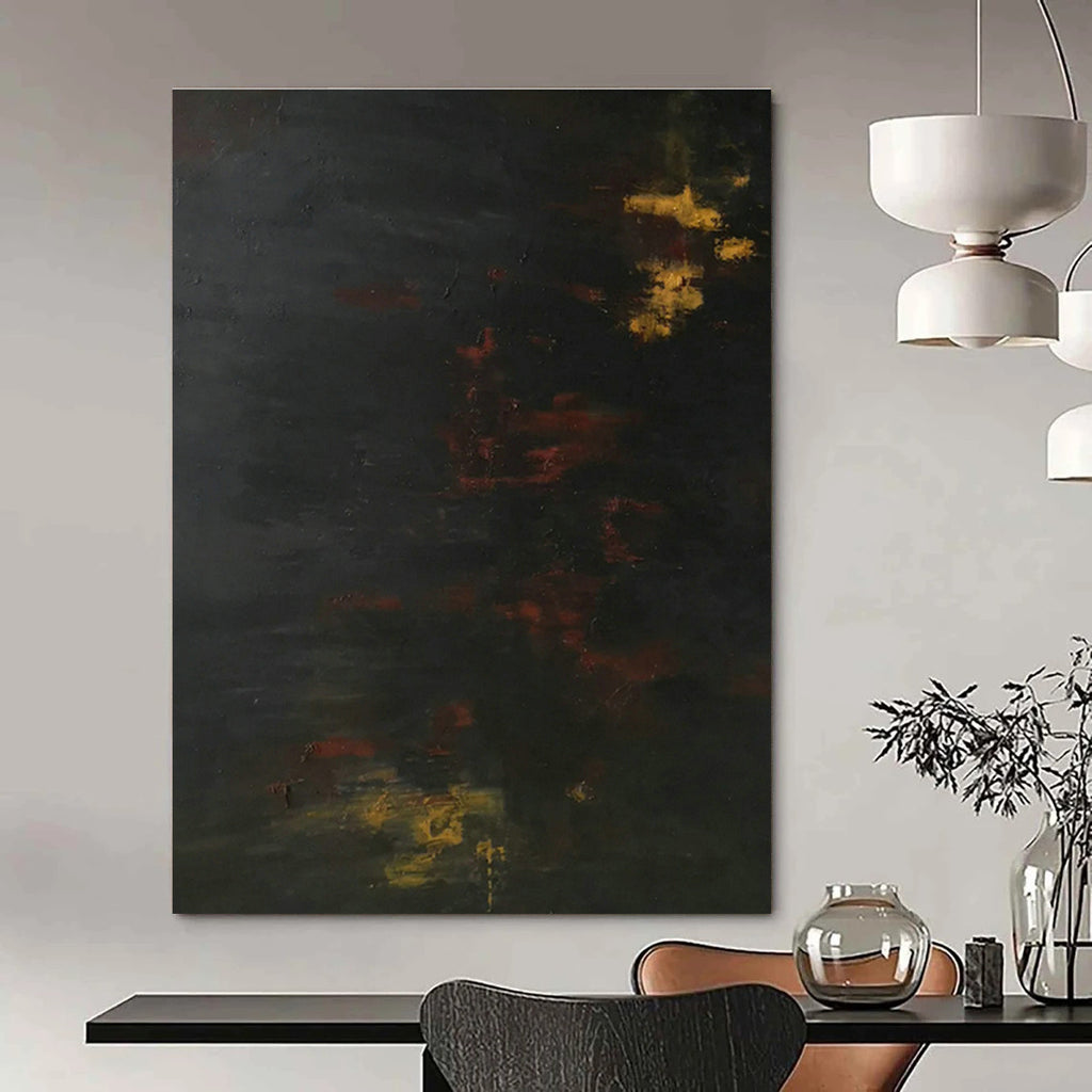 Extra - Large Abstract Hand - Painted Paintings for Entryway and Bedroom DLZ0544