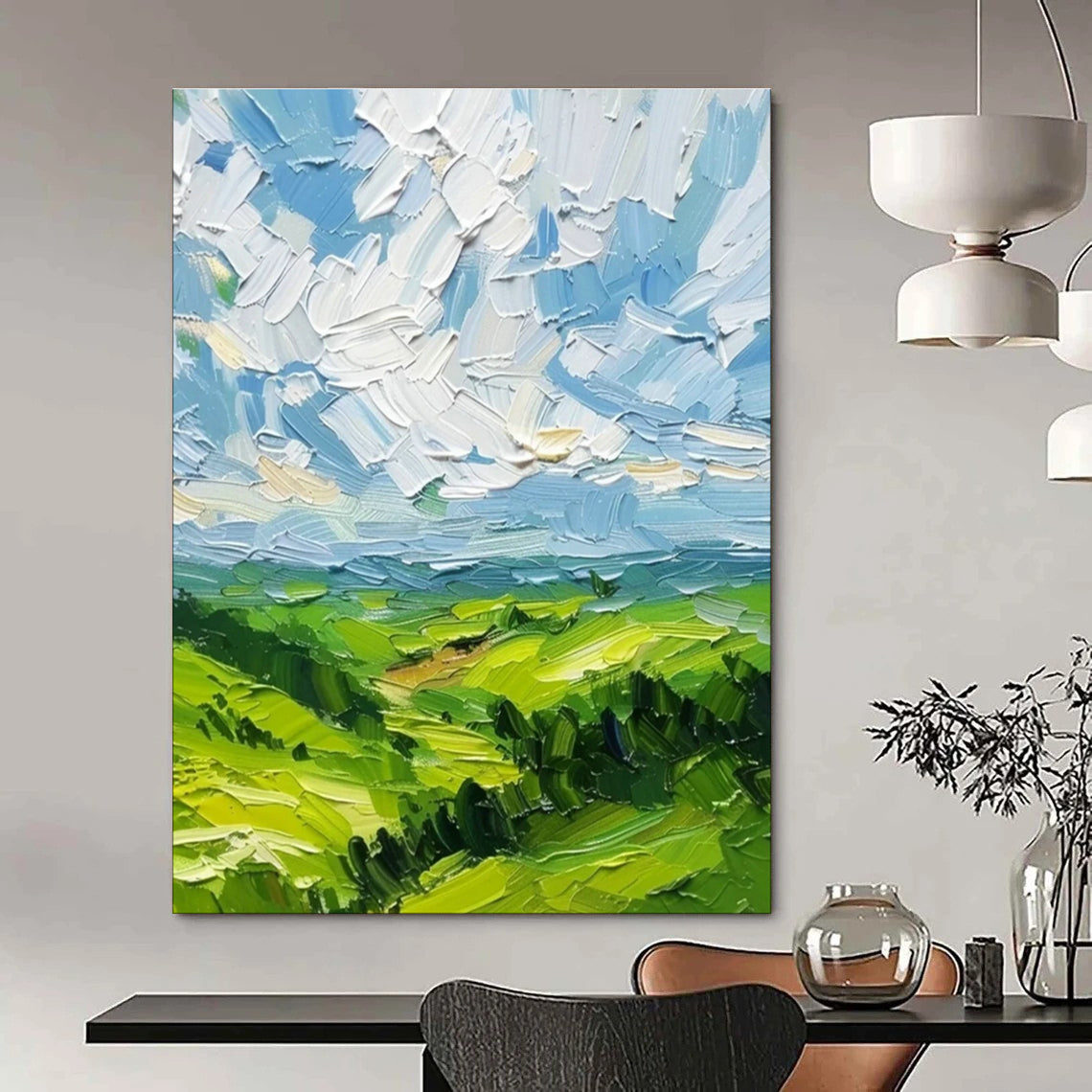 Big Custom - Fit Abstract Wall Art for Hallway & Entryway DLZ2257