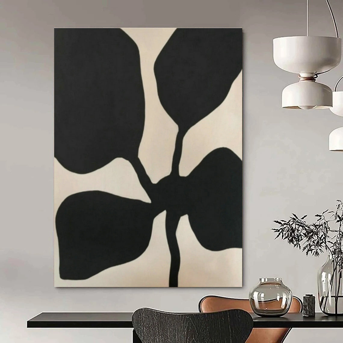 Immense - Scale Tailored Abstract Canvas for Office & Bedroom DLZ1084
