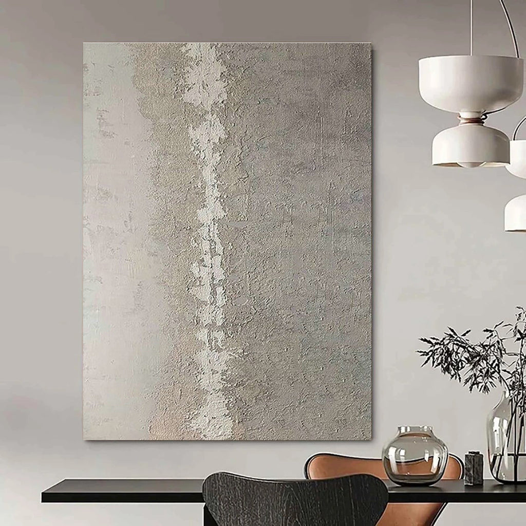 Large Customizable Handmade Abstract Painting for Bedroom Bed Footboard Wall and Living Room Coffee Table Lower Shelf Wall DLZ1884