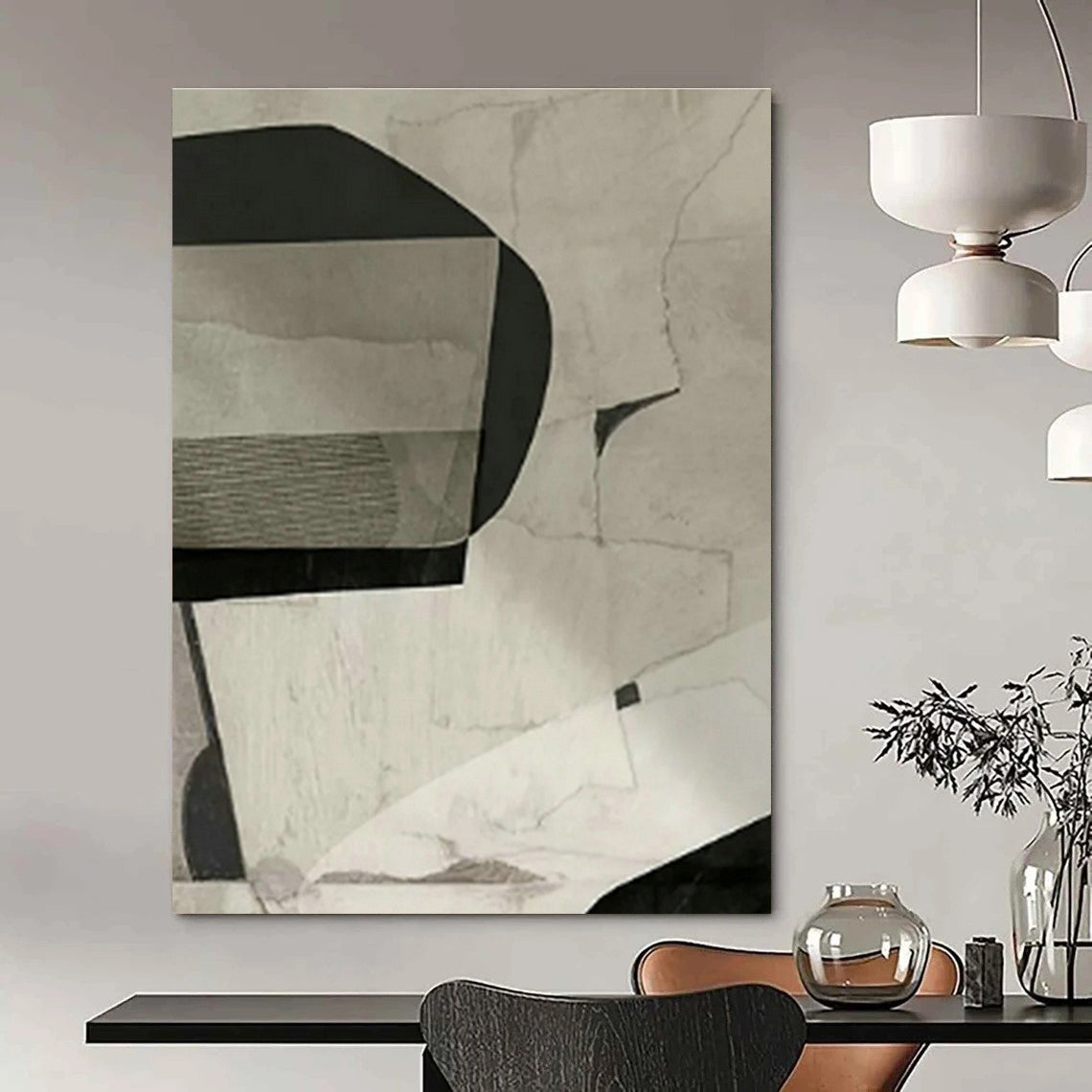 Oversized Abstract Murals for Office Training Room Chalkboards & Bedroom Vanity Tabletops DLZ0880