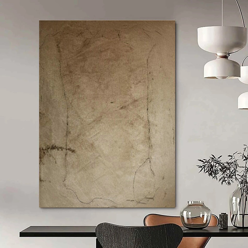 Custom Hand-Painted Abstract Wall Art for Bedroom and Office DLZ1534