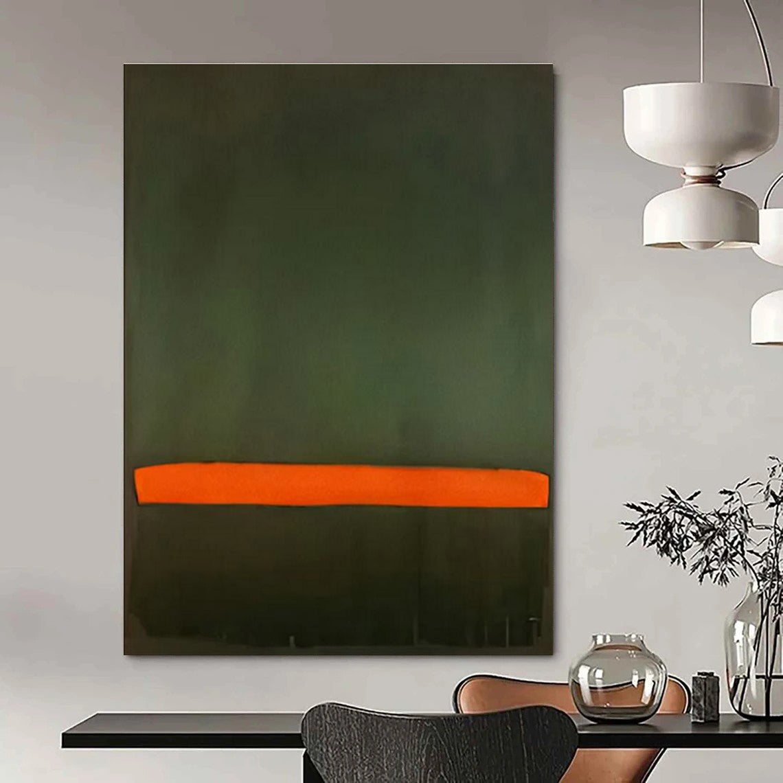 Handmade Abstract Art for Cottage Entryway & Bedroom DLZ2316
