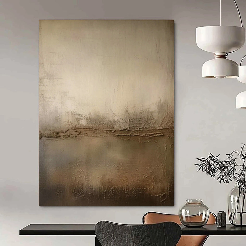 Hand - Painted Abstract Murals for Hallway Baseboard Heaters & Entryway Shoe Benches DLZ0898
