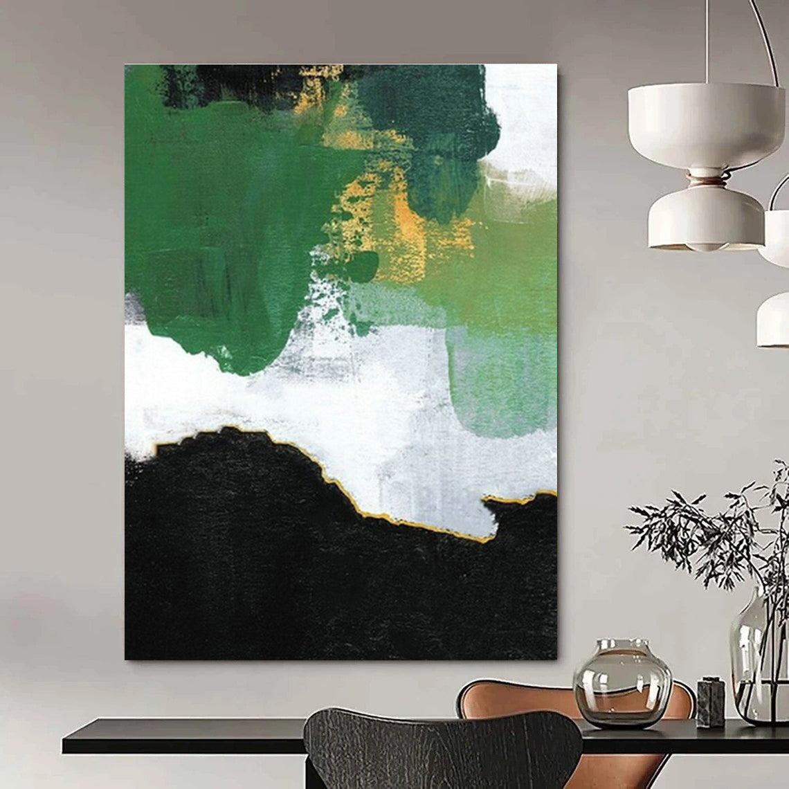 Vast Custom-Made Abstract Canvas for Hallway & Living Room DLZ1229