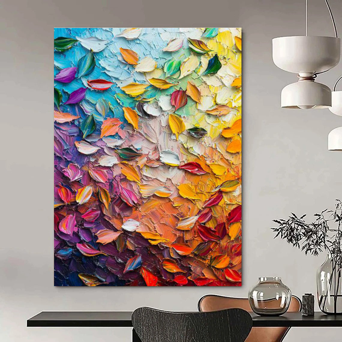 Mammoth - Format Custom Abstract Murals for Hallway Staircase Landings & Cottage Outdoor Kitchens DLZ0736