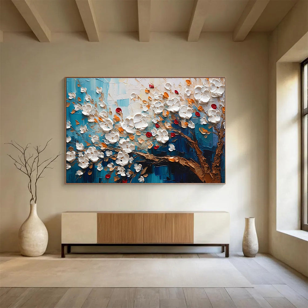 Oversized Custom Hand-Painted Abstract Artwork for Children’s Playrooms DLZ3272