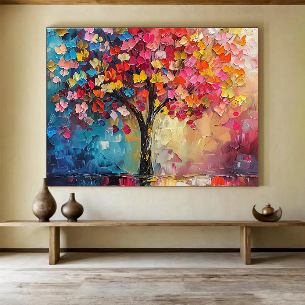 Handmade Large Abstract Wall Art, Art Deco-inspired for Luxury Homes DLZ3242