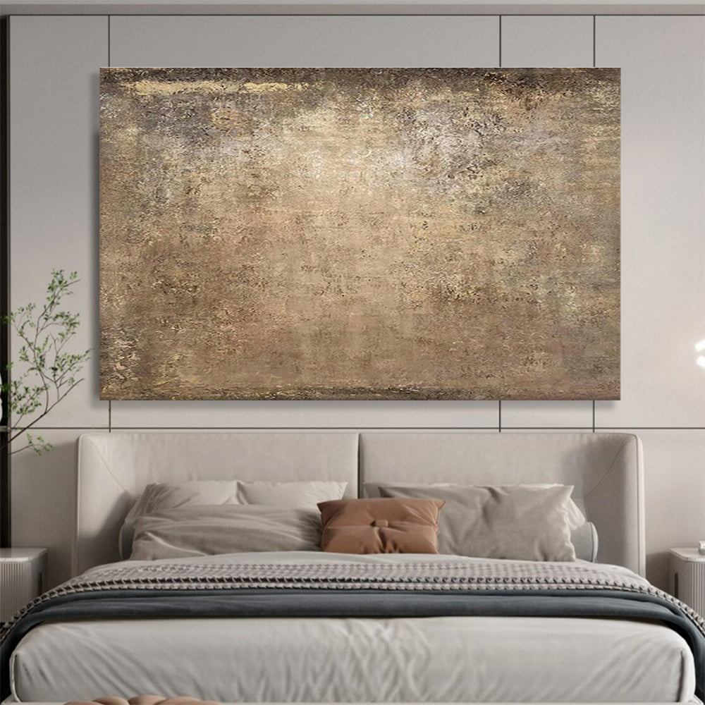 Large-Size Custom Abstract Hand Painting for Urban Vertical Farming Research Institute DLZ2983