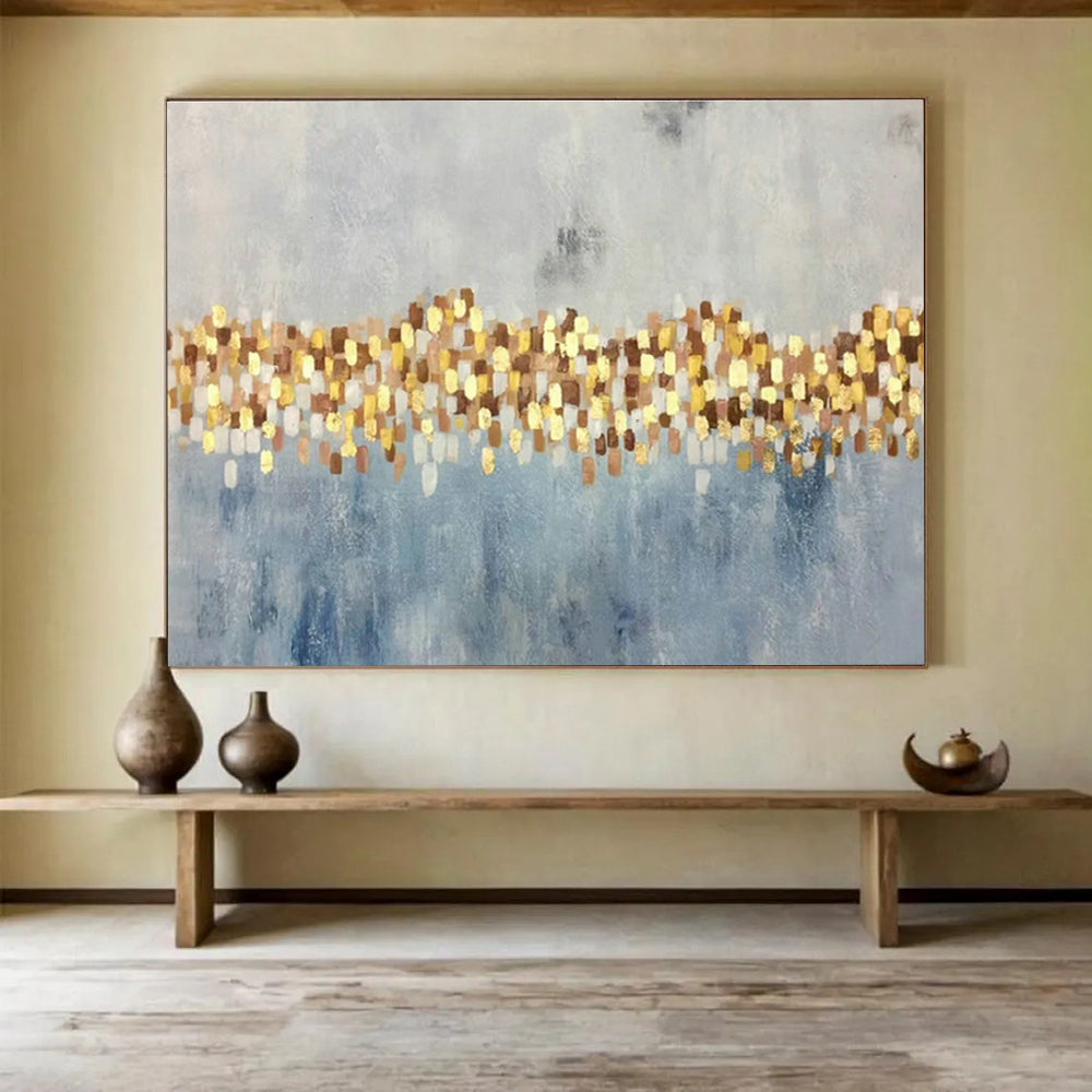Customizable Underwater Mining Site Abstract Hand Painting DLZ2548