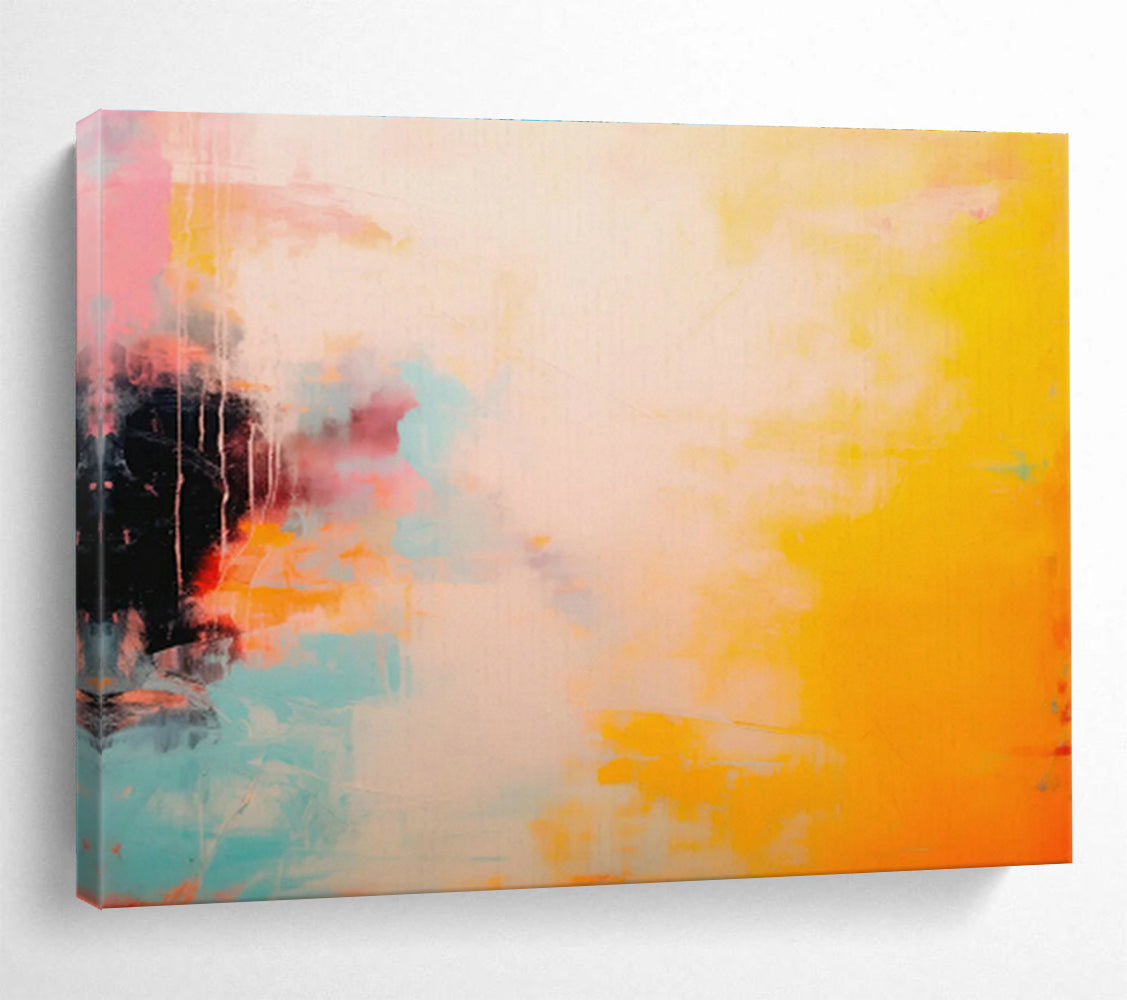 Customized Large-Scale Abstract Hand Painting for Nanotechnology Laboratory DLZ2855