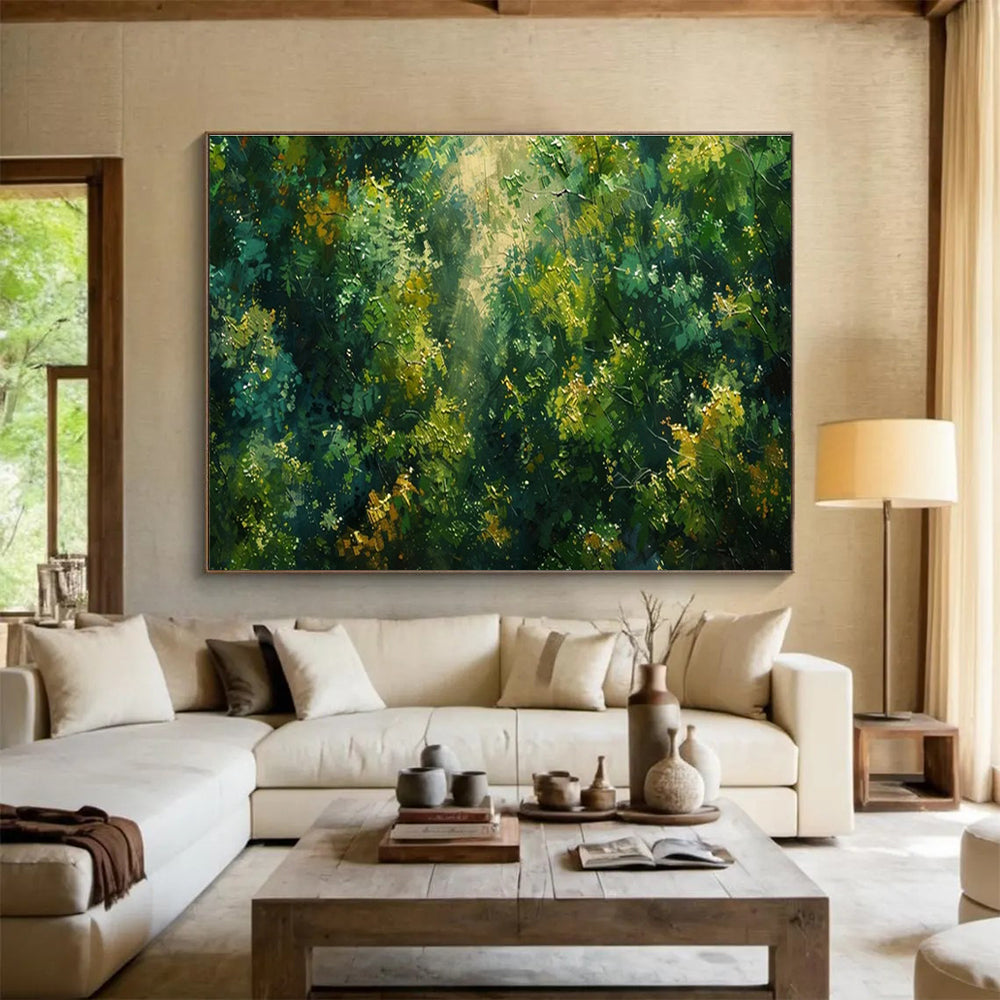 Customized Large-Scale Abstract Hand Painting for Urban Pollinator Insect Habitat Microclimate Research Center DLZ3195