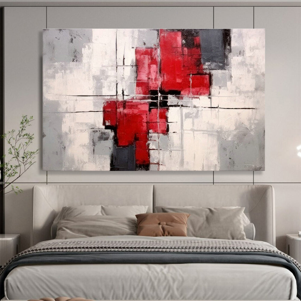 Bespoke Vertical Urban Vertical Aquaponics Teaching Lab Oversized Abstract Hand-Painted Mural DLZ2653