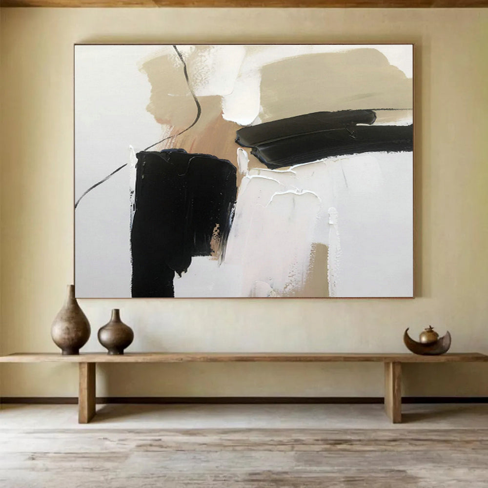 Customized Large Abstract Hand Painting for Banquet Hall DLZ2697