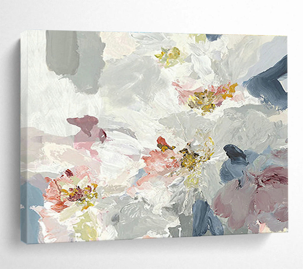 Oversized Custom Abstract Hand Painting for Hyperbaric Chamber Facility DLZ2788