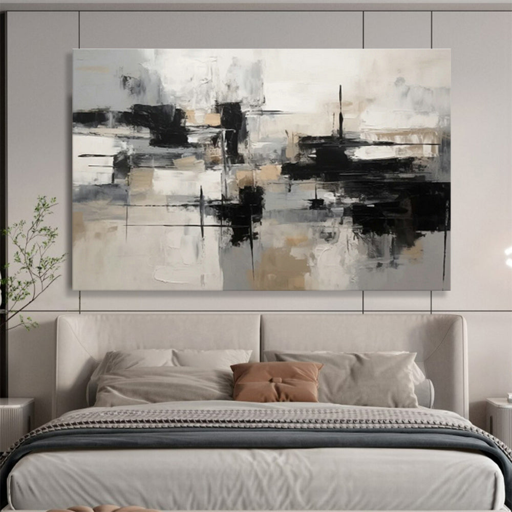 Customized Large Abstract Hand Painting for Arcade DLZ2719