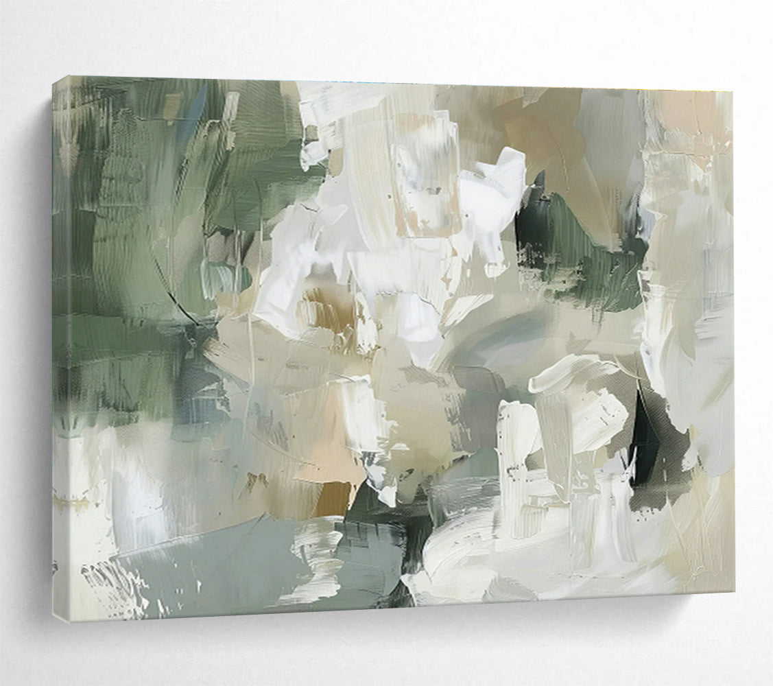 Dynamic Drip Texture Custom Hand-Painted Canvas Art in Industrial Style for Loft Interiors