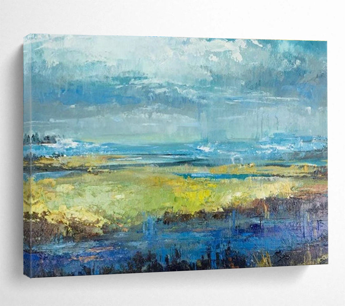 Customizable Underwater Communication Hub Abstract Hand Painting DLZ2574