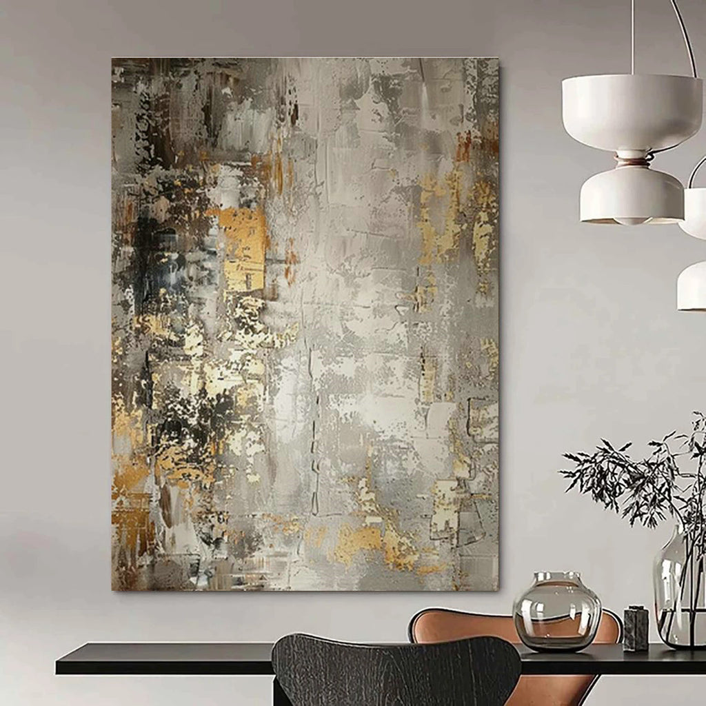 Must-Have for Studies: Large-Scale Custom Hand-Painted Abstract Art Masterpiece  DLZ0123