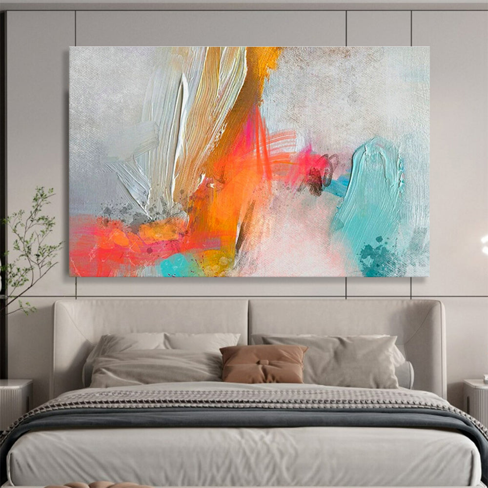 Tailored High-Altitude Balloon Observatory Giant Abstract Hand Painting DLZ2591