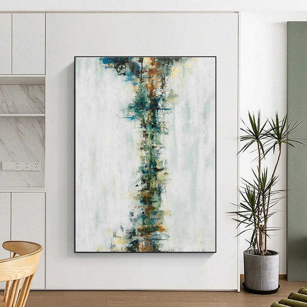 Extra Wide Custom Handmade Abstract Painting for Miniature Painting Studios  DLZ0024