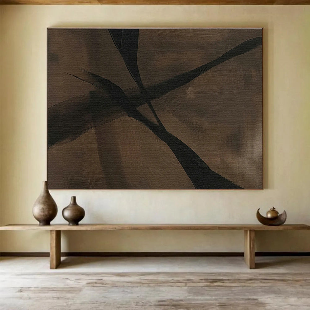 Customized Large-Scale Abstract Hand Painting for Deep-Sea Mineral Exploration Vessel DLZ2969