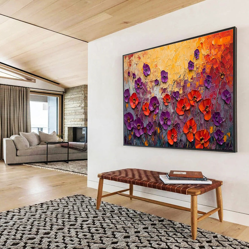 Jumbo Custom Hand-Painted Abstract Artwork for Car Showrooms DLZ3285