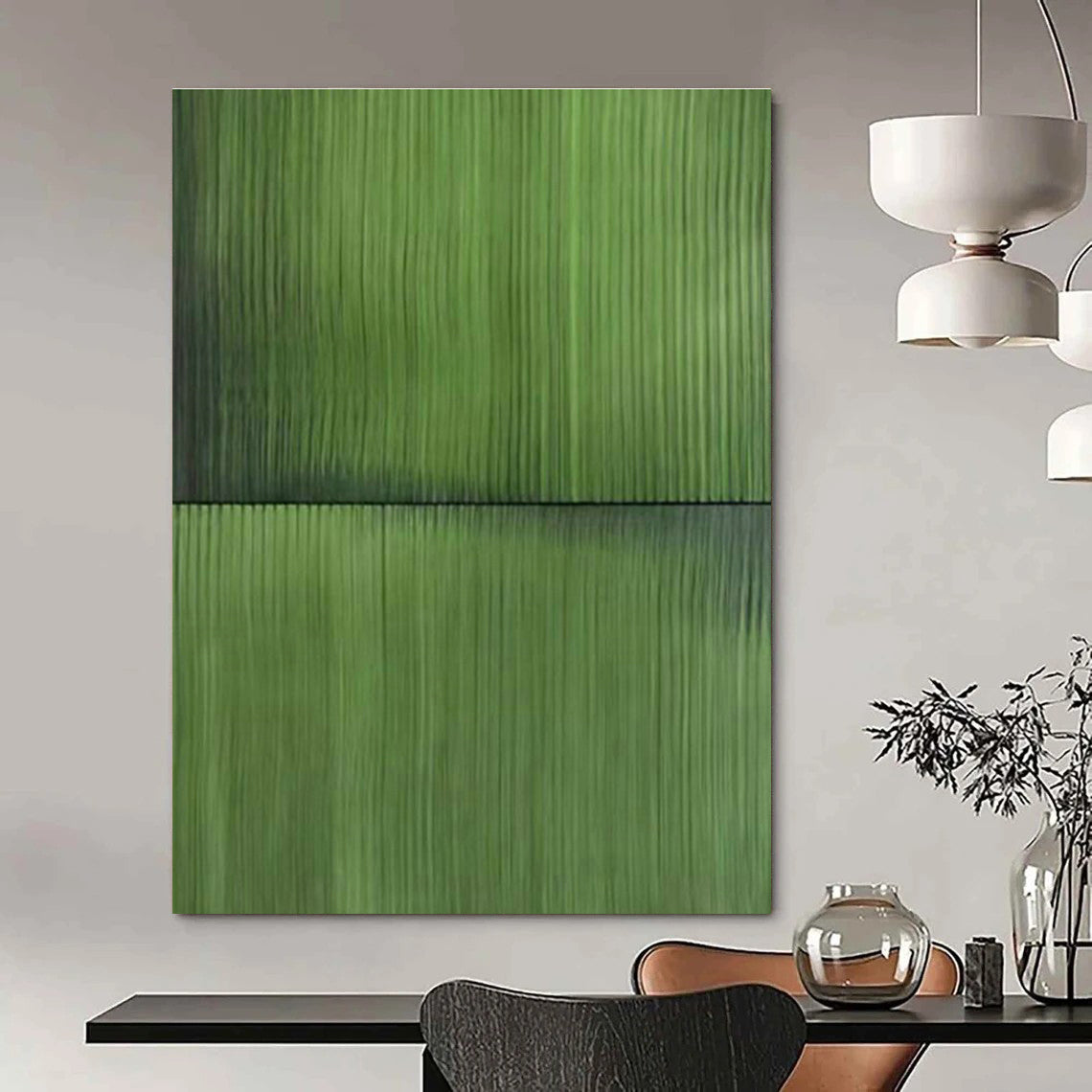 Mammoth Custom Hand-Painted Abstract Canvas - Oceanic Enigma for Deep-Sea Research Stations  DLZ0298