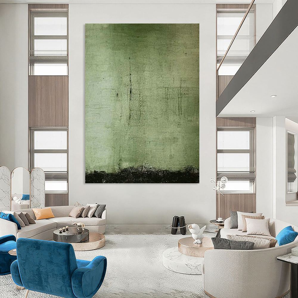 Massive Custom Hand-Painted Abstract Canvas - Creative Energy for Mural Painting Studios  DLZ0247
