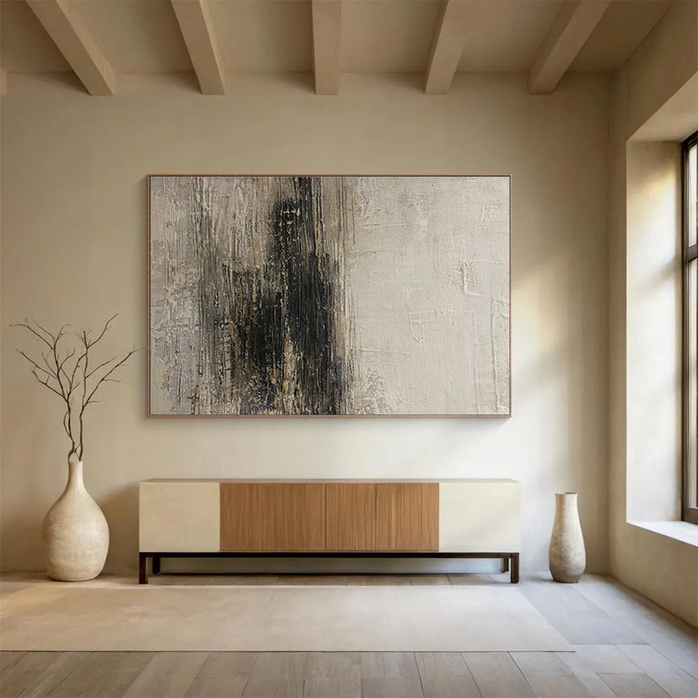 Tailored Museum-Grade Giant Abstract Hand Painting