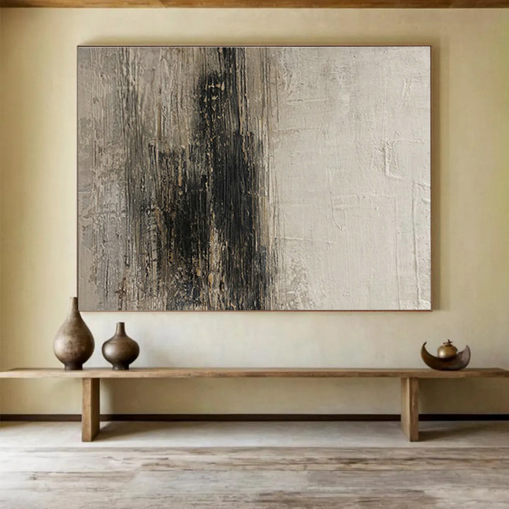Tailored Museum-Grade Giant Abstract Hand Painting