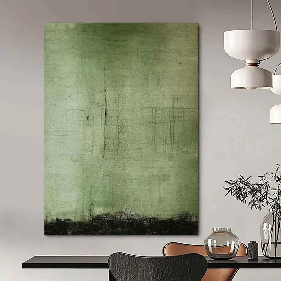 Massive Custom Hand-Painted Abstract Canvas - Creative Energy for Mural Painting Studios  DLZ0247