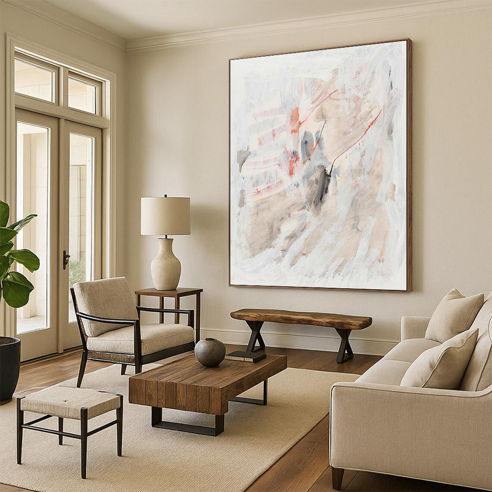 Ginormous Custom - Built Handmade Abstract Wall Art for Bedroom & Living Room DLZ2230