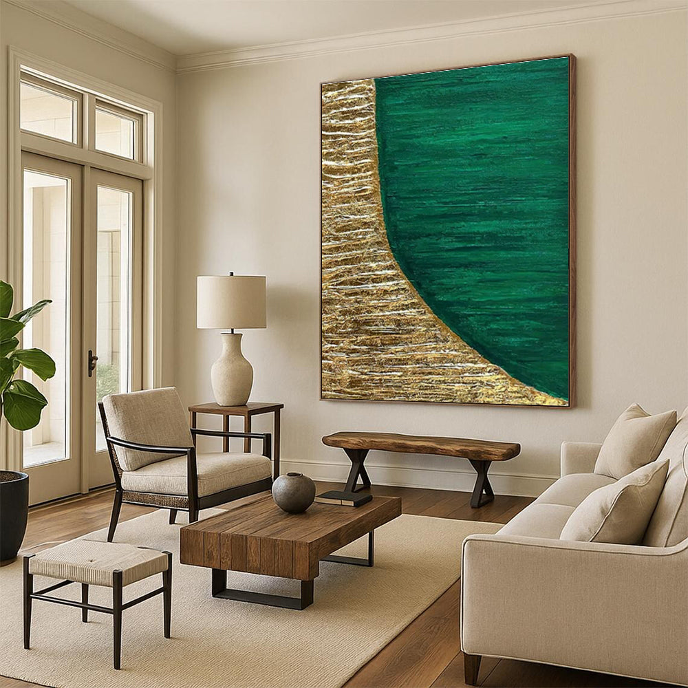 Immense Handmade Abstract Art for Bedroom & Cottage Living Room DLZ1226