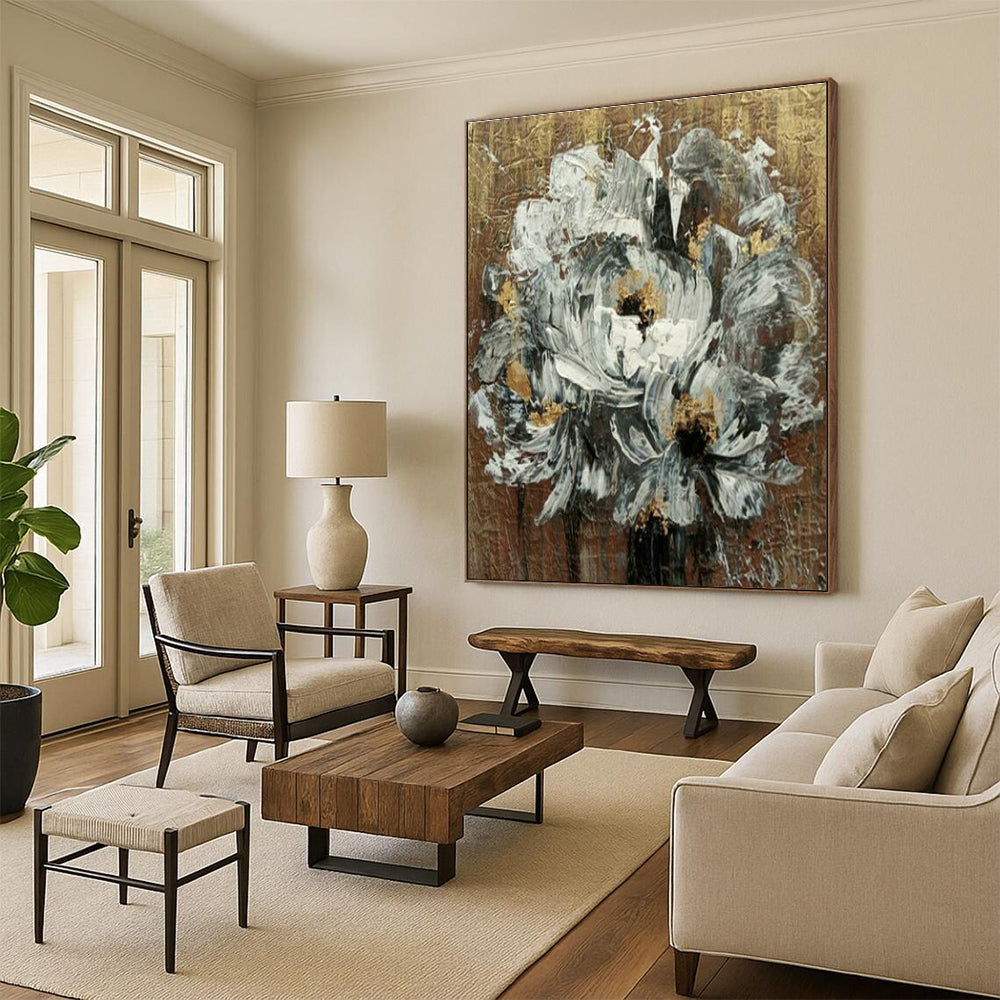 Humongous Made-to-Design Handmade Abstract Painting for Living Room & Office DLZ2107