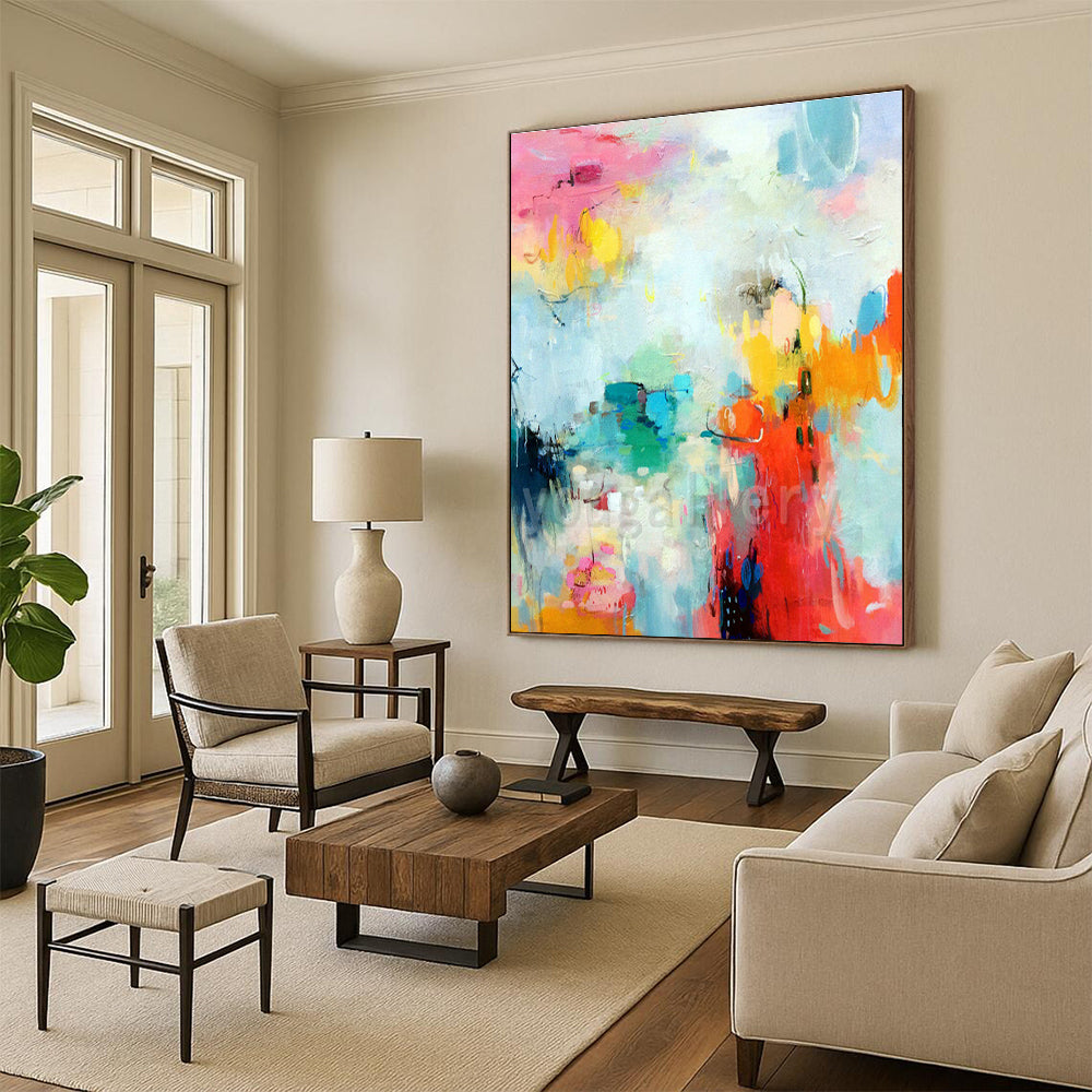 Giant - Format Tailored Abstract Canvas for Bedroom & Office DLZ1072