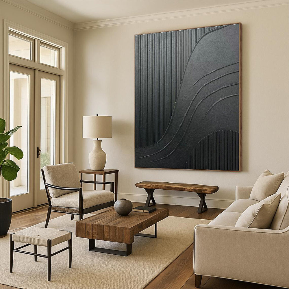 Vast Custom-Designed Hand Painted Abstract Art for Bedroom & Dining Room DLZ2182