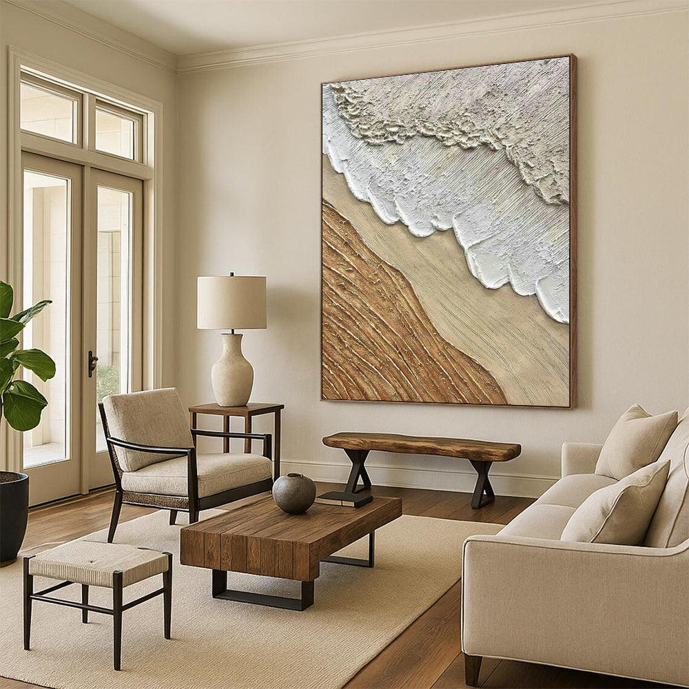 Customizable Handmade Abstract Art for Bedroom and Cottage Hallway DLZ1598