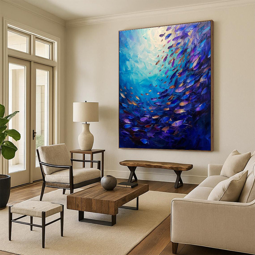 Large Customizable Handmade Abstract Wall Decor for Living Room Console Table and Bedroom Dresser Mirror Wall DLZ1965