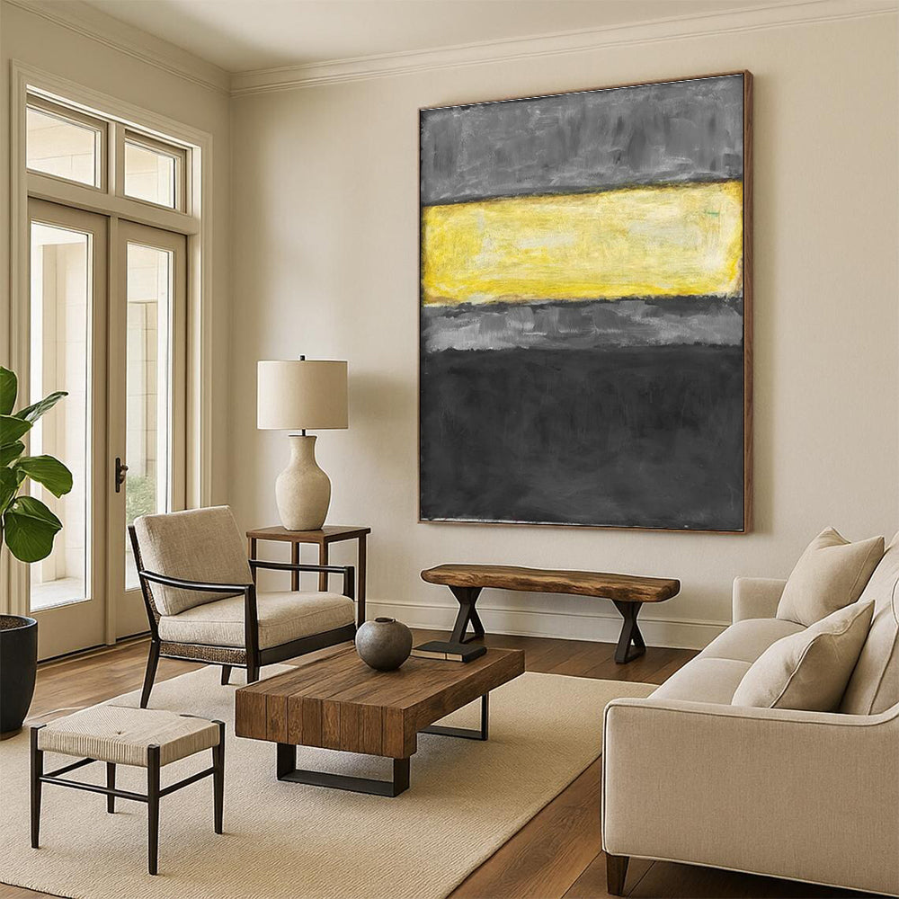 Handmade Abstract Painting for Bedroom & Cottage Living Room DLZ2325