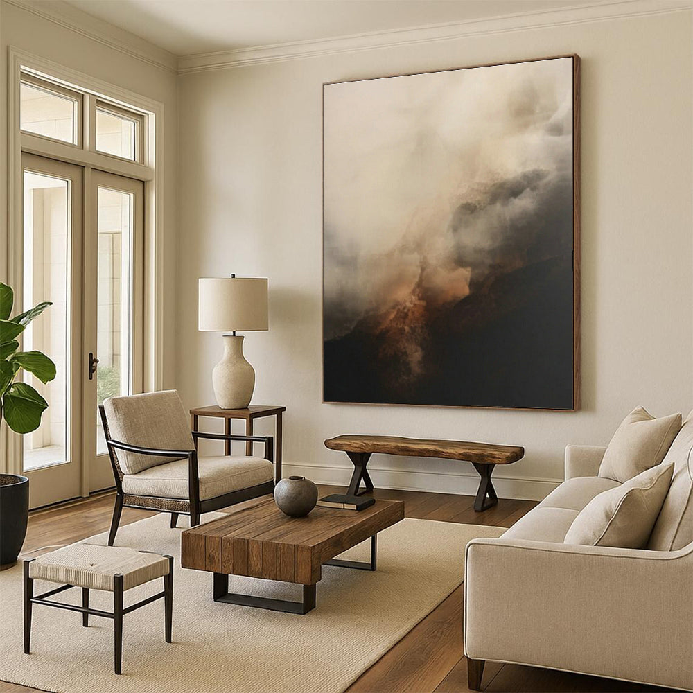 Custom Abstract Paintings for Bedroom Dressing Chambers & Office Branding Zones DLZ0833