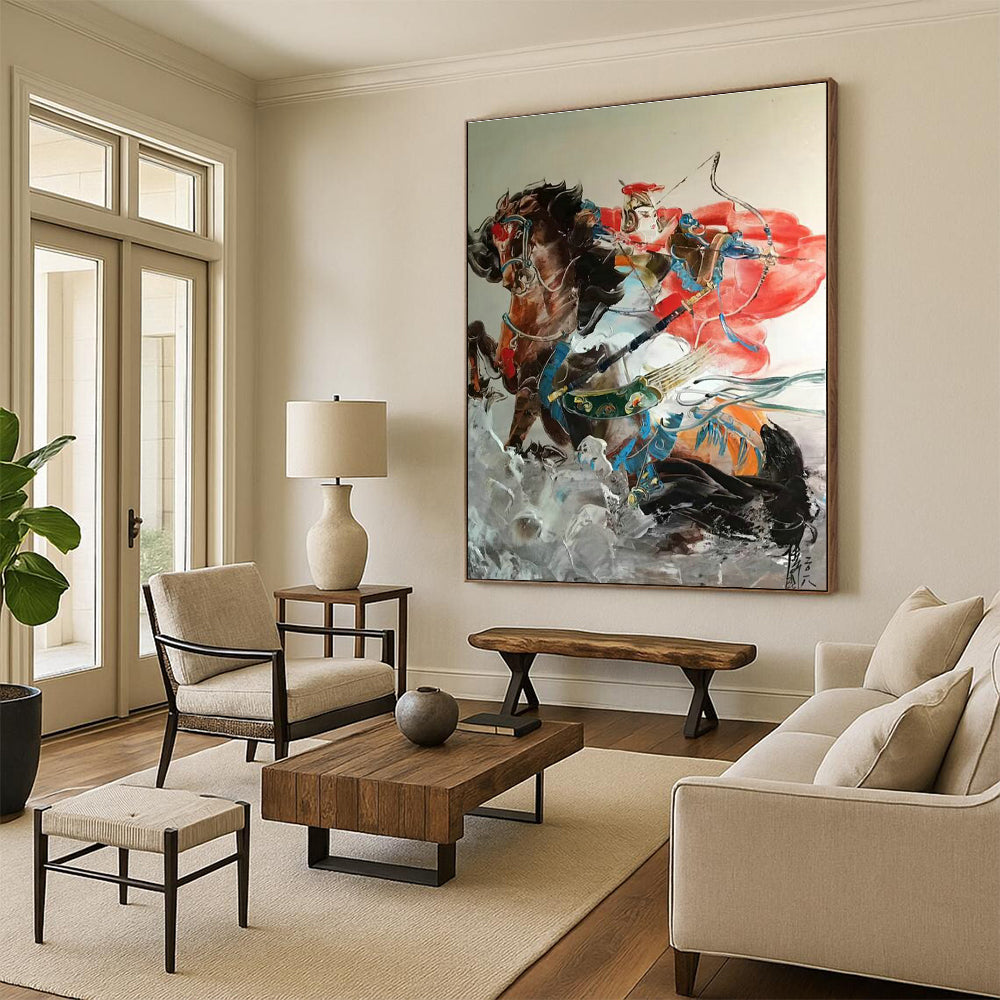 Handmade Abstract Wall Art for Dining Room & Entryway DLZ2289