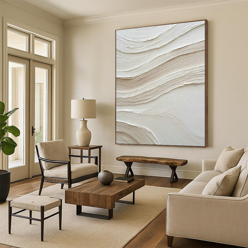 Oversized Custom Abstract Wall Art for Entryway & Dining Room DLZ1031