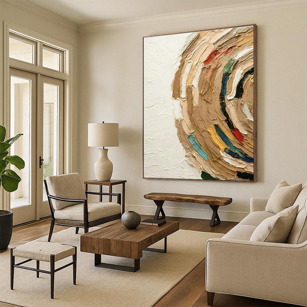 Customizable Handmade Abstract Art for Office and Hallway DLZ1508