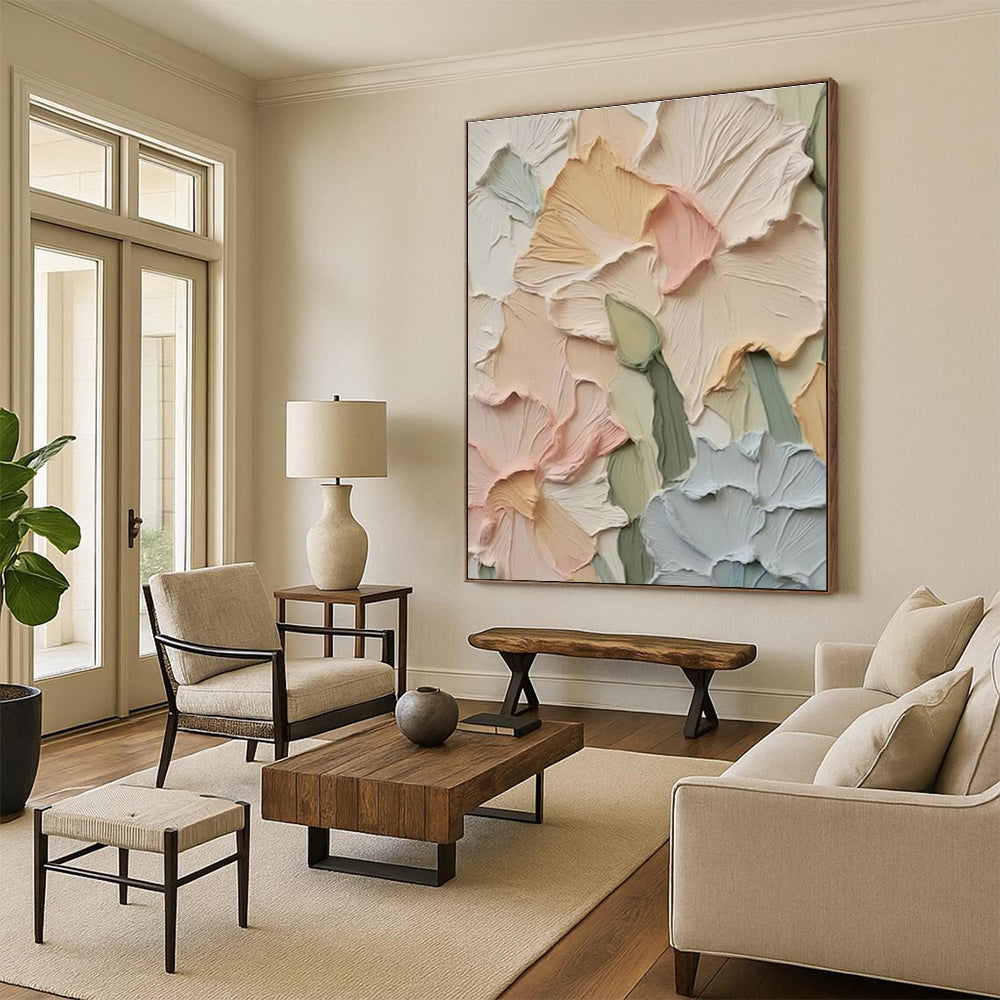 Custom - Designed Handmade Abstract Artwork for Office & Dining Room DLZ1400