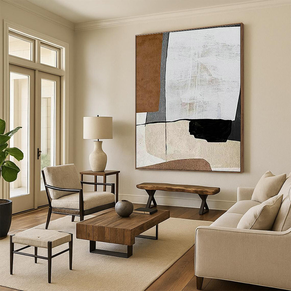 Humongous Tailored Handmade Abstract Painting for Living Room & Hallway DLZ2220