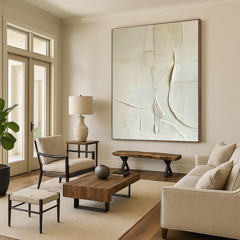 Hand - Painted Large Abstract Marvel for Bedroom & Entryway DLZ1321