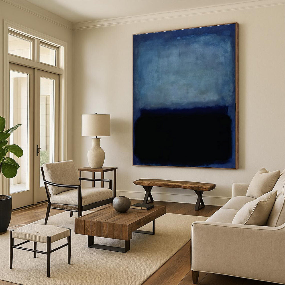 Hand-Painted Abstract Canvas Art for Dining Room & Hallway DLZ2317